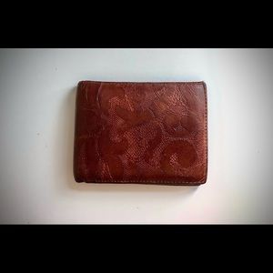 Martin Dingman Leather Billfold Wallet